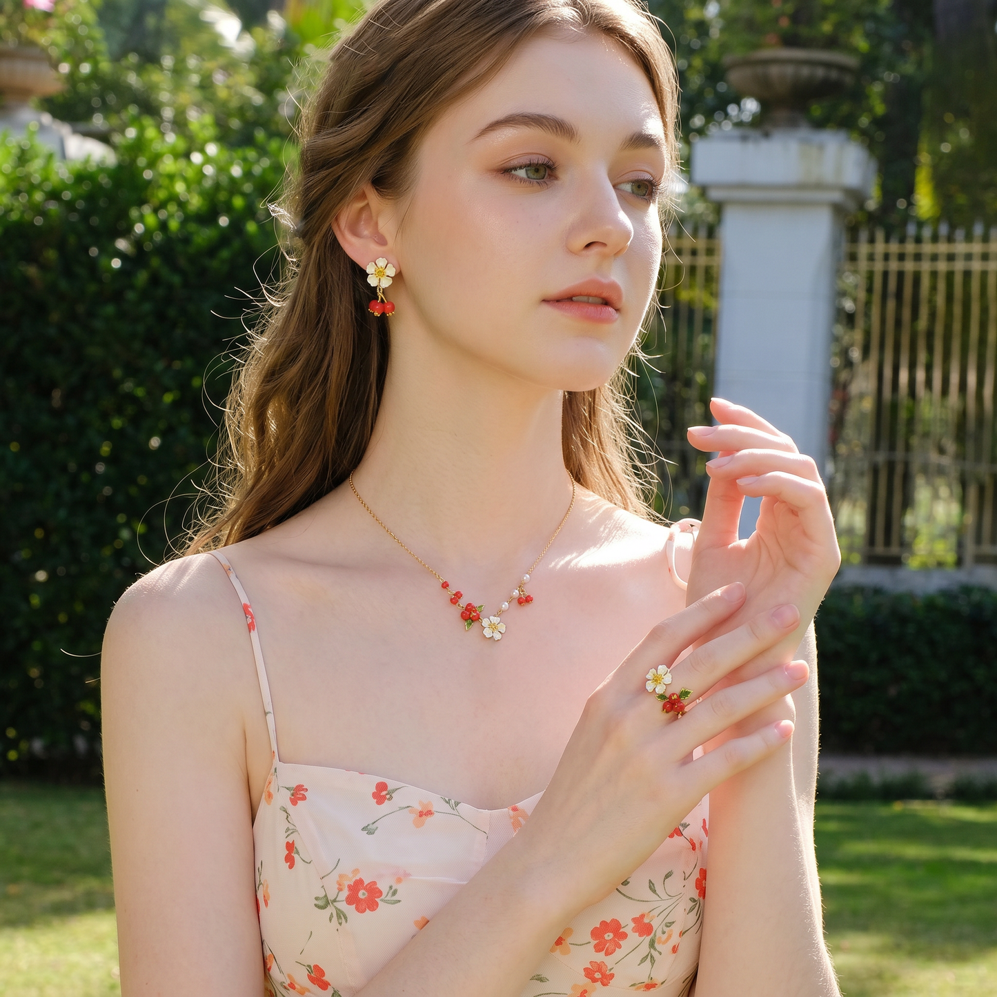 Fruit and Flower Earrings