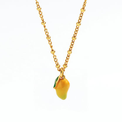 Strawberry Pendant Necklace
