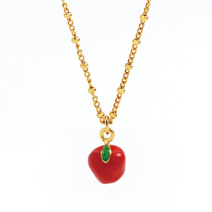 Watermelon Pendant Necklace