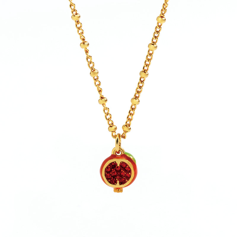 Watermelon Pendant Necklace