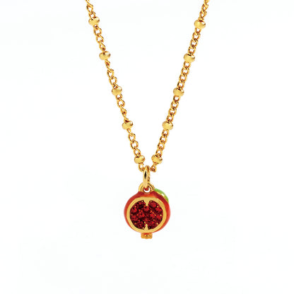Watermelon Pendant Necklace