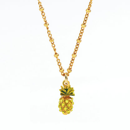 Strawberry Pendant Necklace