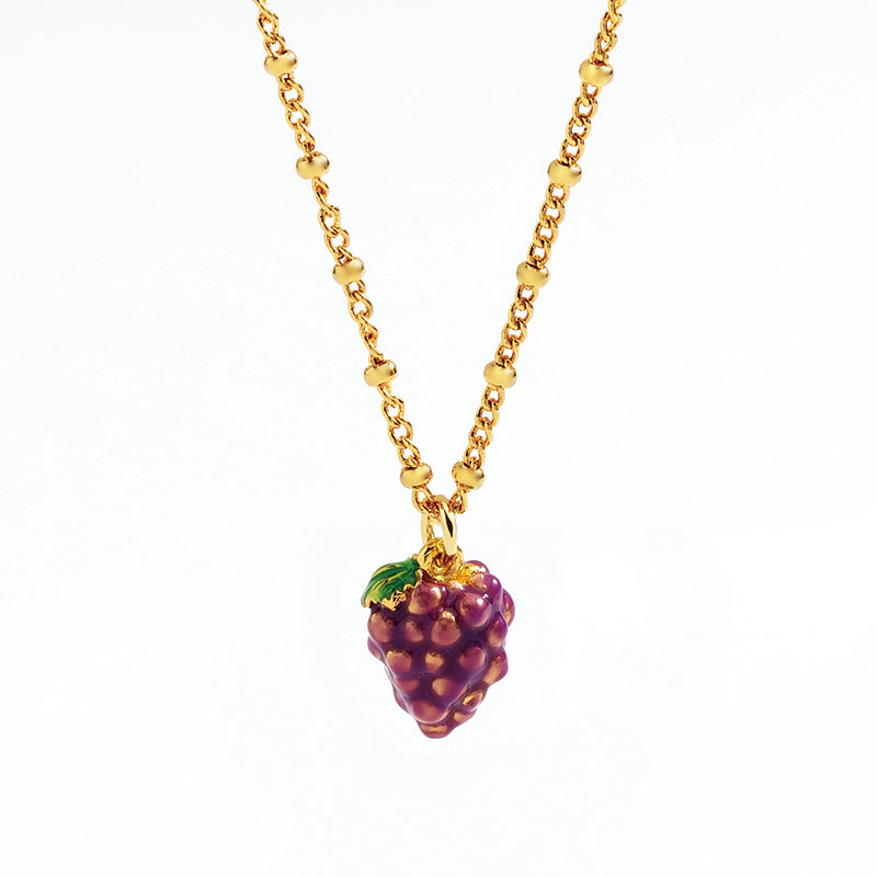Strawberry Pendant Necklace