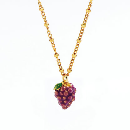 Strawberry Pendant Necklace