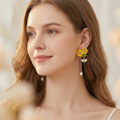 Sunflower Earrings