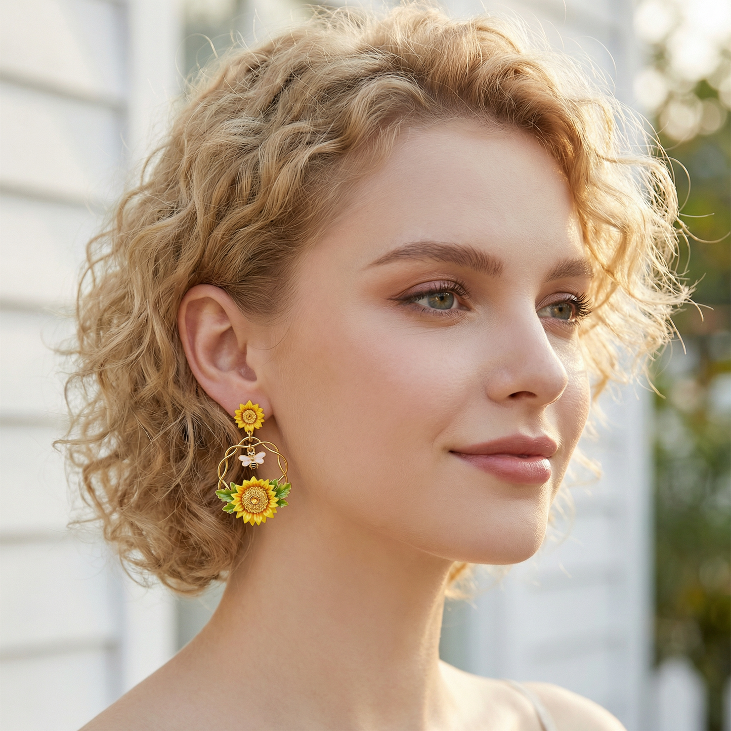 Sunflower Earrings