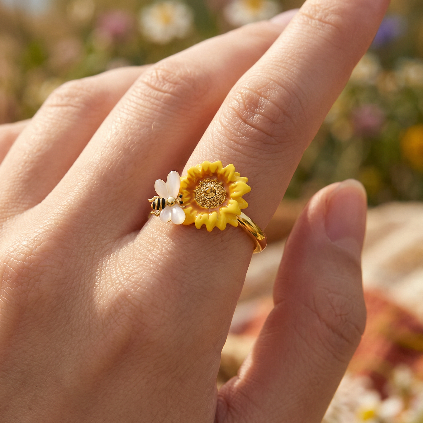 Sunflower Ring