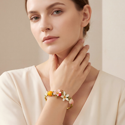 Fruit and Floral Bracelet