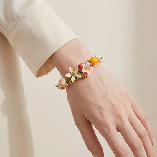 Fruit and Floral Bracelet