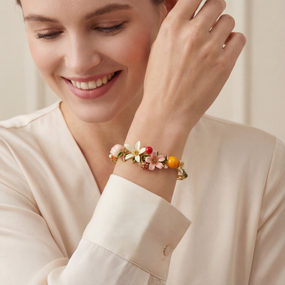 Fruit and Floral Bracelet