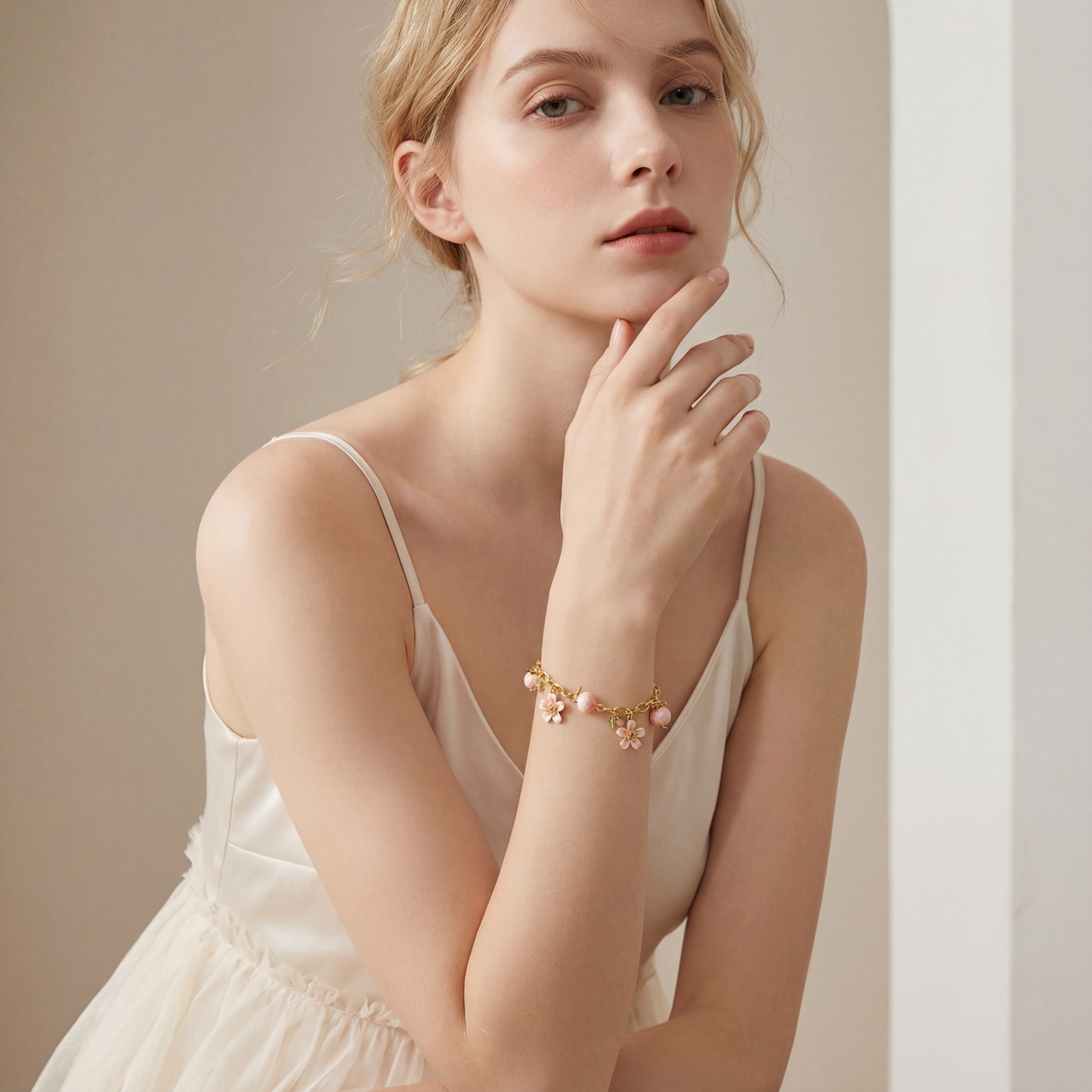 Peach Blossom Bracelet