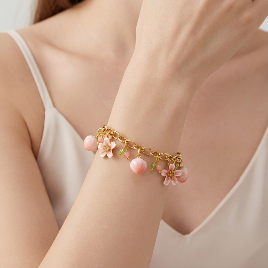Peach Bracelet