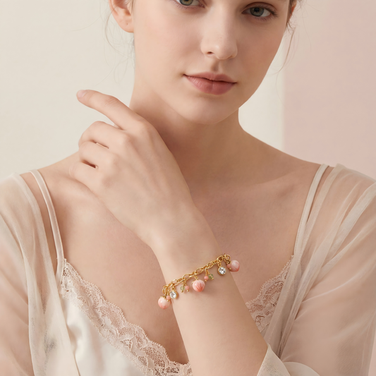Peach Bracelet