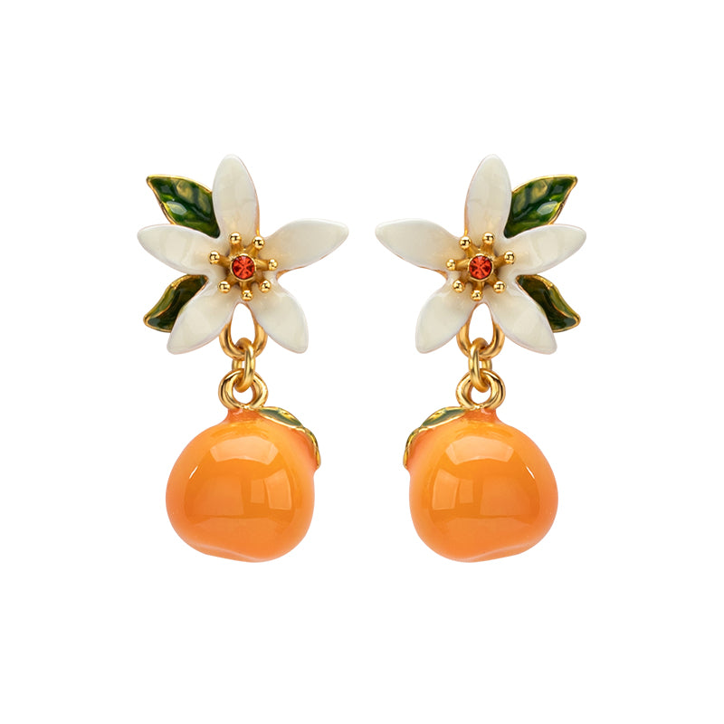 Orange Blossom Jewelry Set